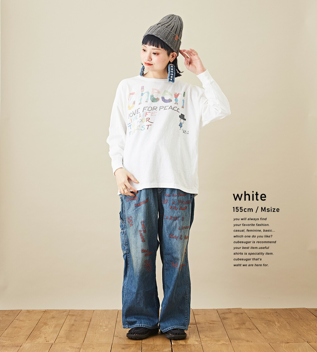 楽天市場】ロゴTシャツ / DENIM DUNGAREE (デニムアンドダンガリー