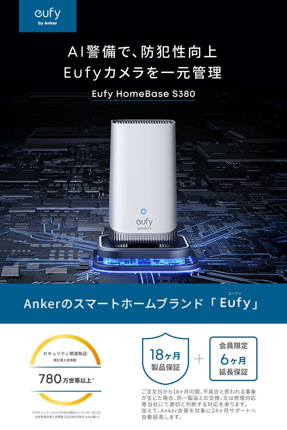 楽天市場】【3/1限定 最大10%OFFクーポン&P10倍】Anker Eufy HomeBase