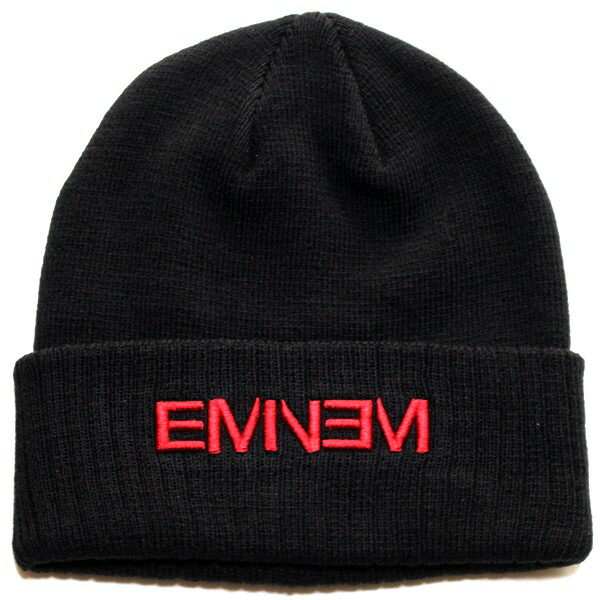 楽天市場】EMINEM エミネムLOGO BEANIE オフィシャル ニットキャップ