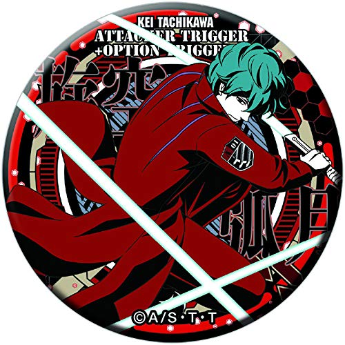 楽天市場】ワールドトリガー ドでか缶バッジ -TRIGGER- 太刀川慶 旋空
