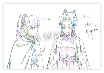 楽天市場】胡蝶しのぶ 栗花落カナヲ 劇場版 鬼滅の刃 無限列車編 展示