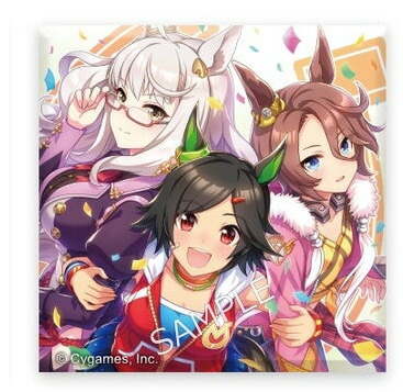 楽天市場】ウマ娘 プリティーダービー トレーディングスクエア缶バッジ