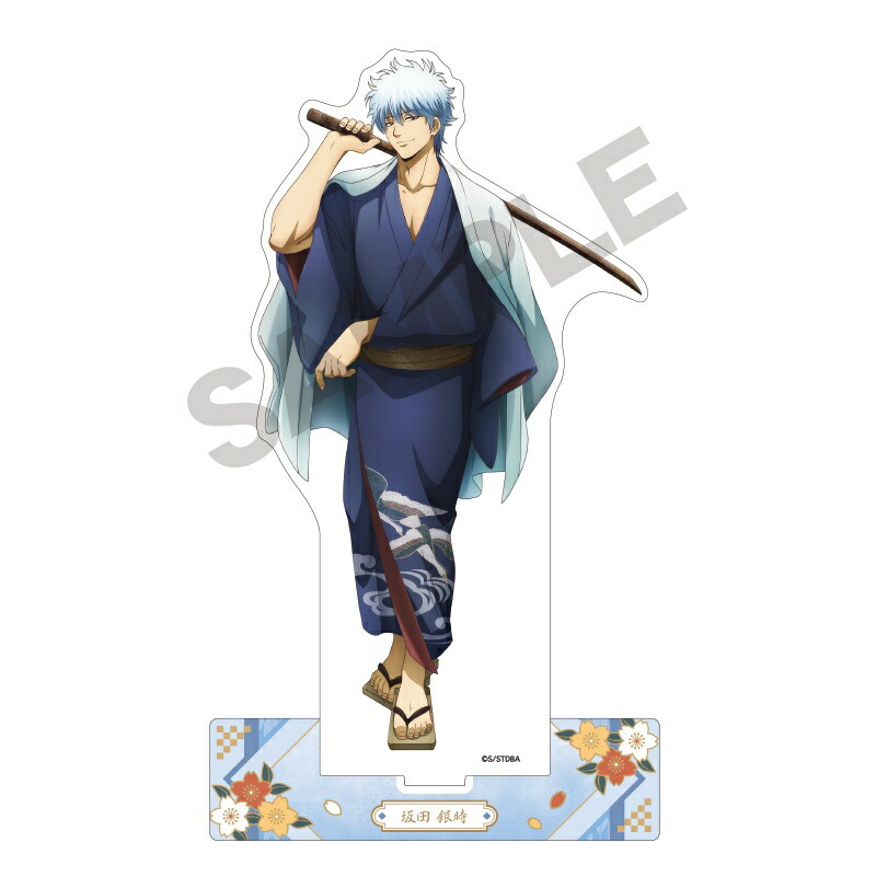 楽天市場】銀魂 アクリルスタンド 坂田銀時 春の錦 グッズ スタンド
