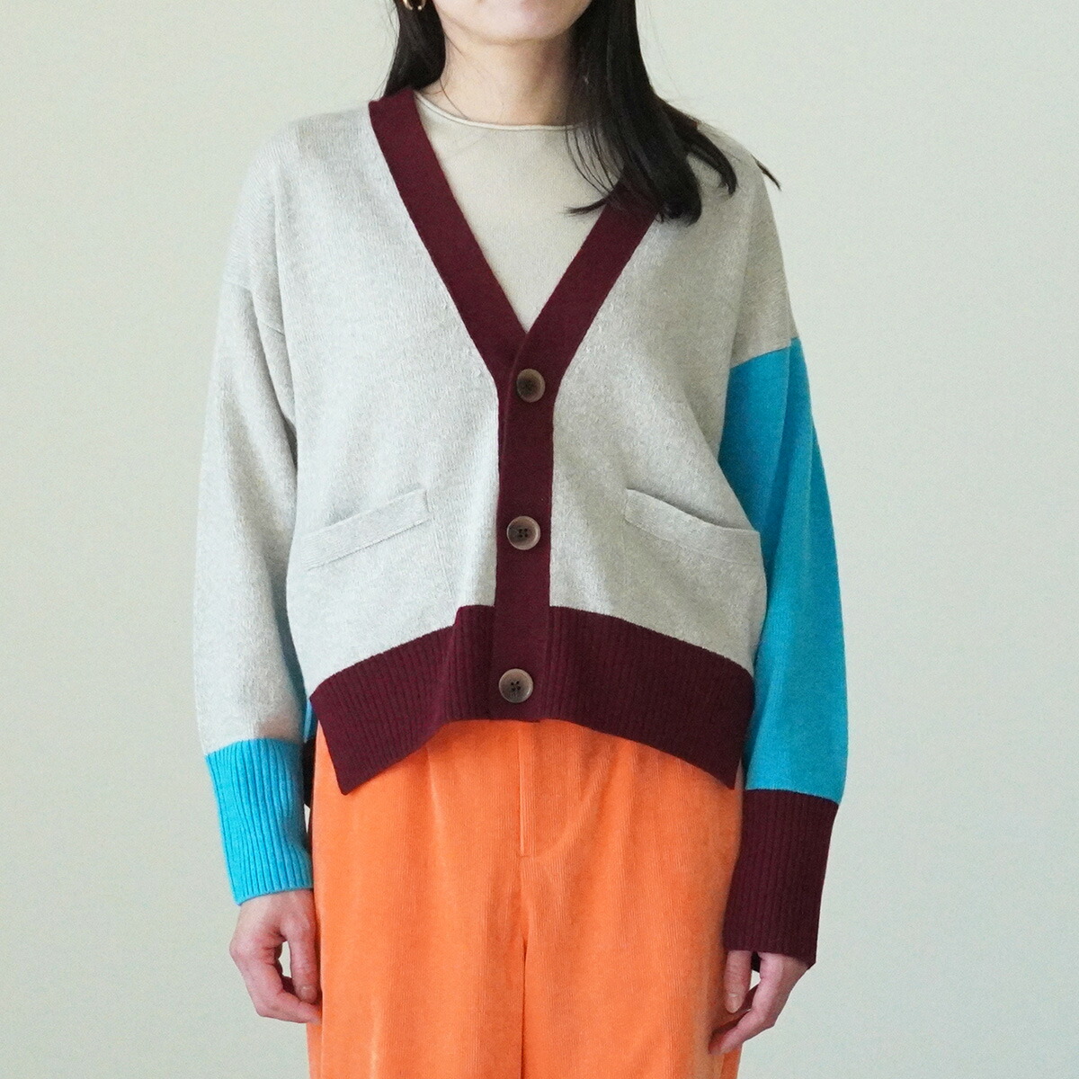 楽天市場】◇ MACPHEE マカフィ Vネックカーディガン │ TOMORROWLAND