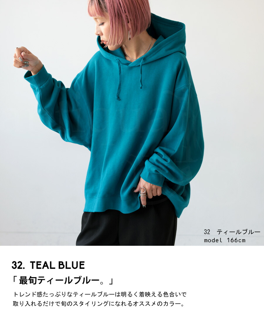 楽天市場】裏毛パーカー パーカー レディース トップス 長袖 無地 裏毛