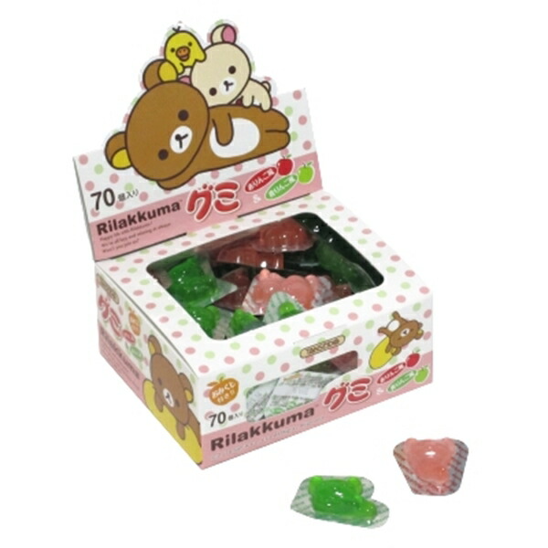 楽天市場】リラックマグミ 70入【駄菓子 通販 おやつ 子供会 景品