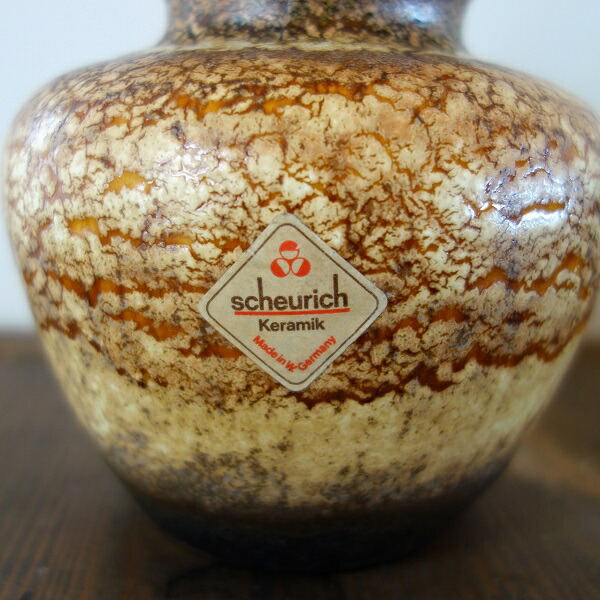 楽天市場】ヴィンテージ 陶器 花瓶 フラワーベース 水差し西ドイツ Fat