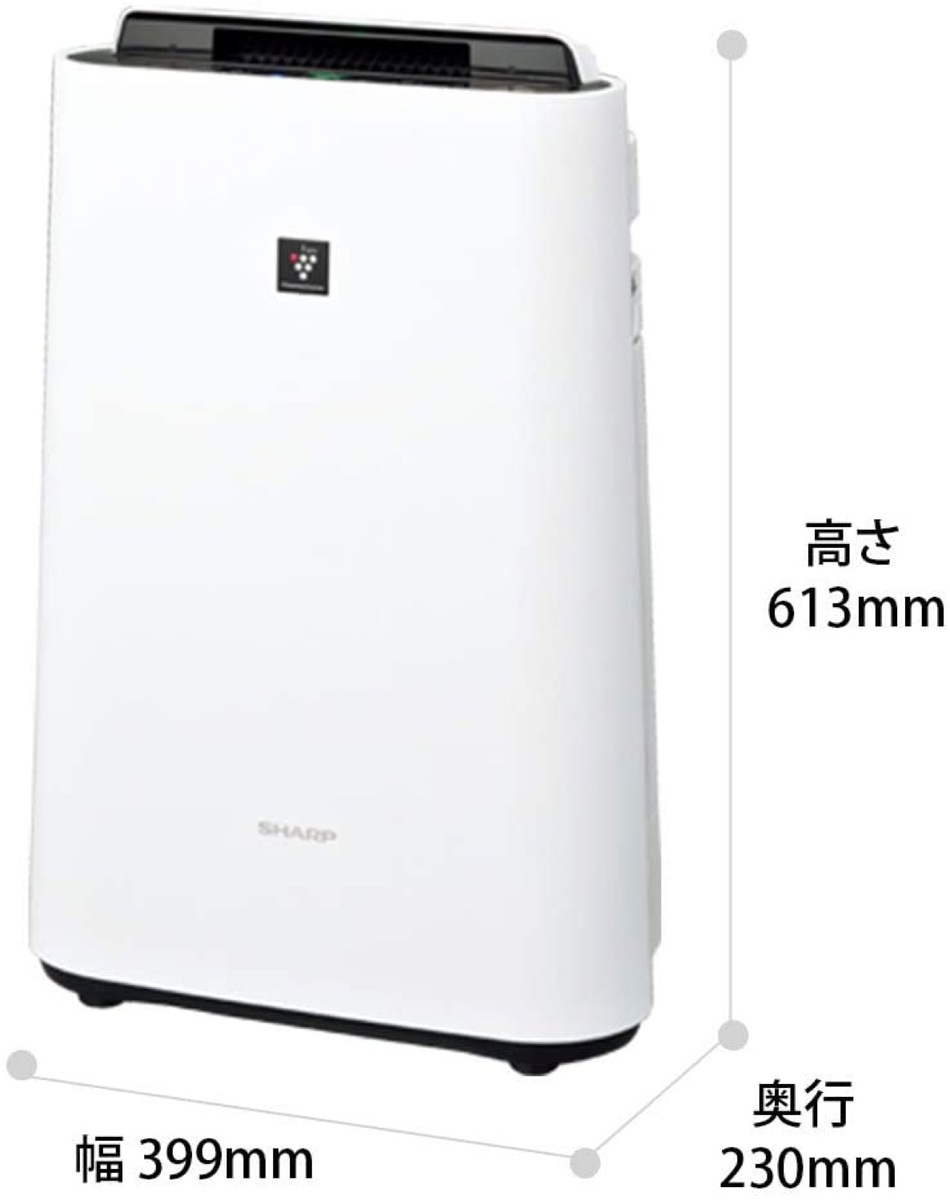 楽天市場】SHARP 加湿 空気清浄機 KC-50TH4-W プラズマクラスター 7000