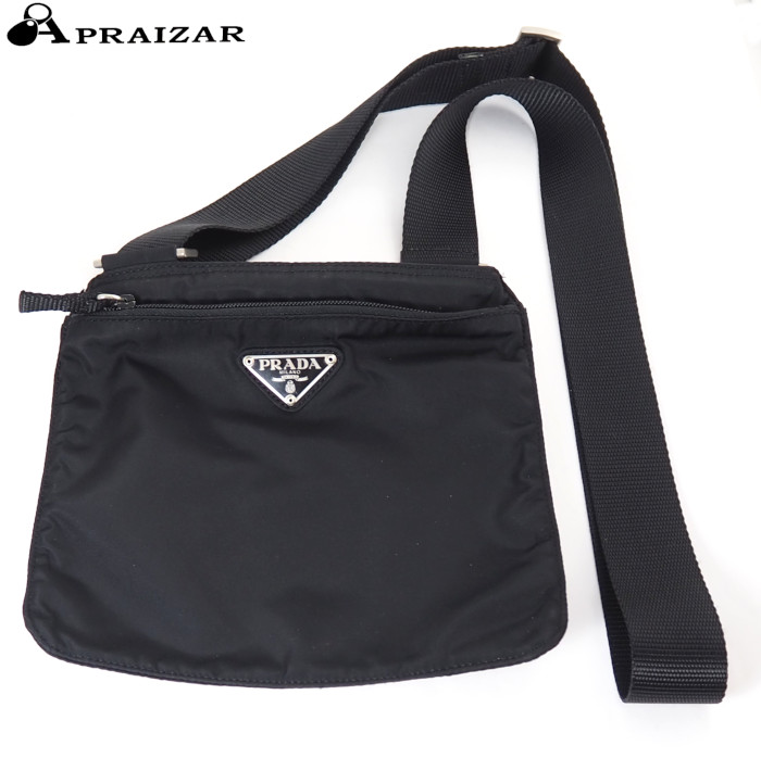 楽天市場】PRADA プラダ ナイロン クロスボディ ショルダーバッグ