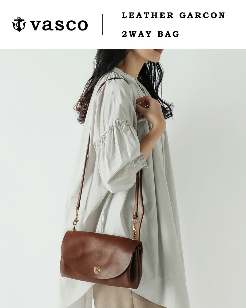 楽天市場】VASCO ヴァスコ OLD OIL レザー ギャルソン 2way バッグ