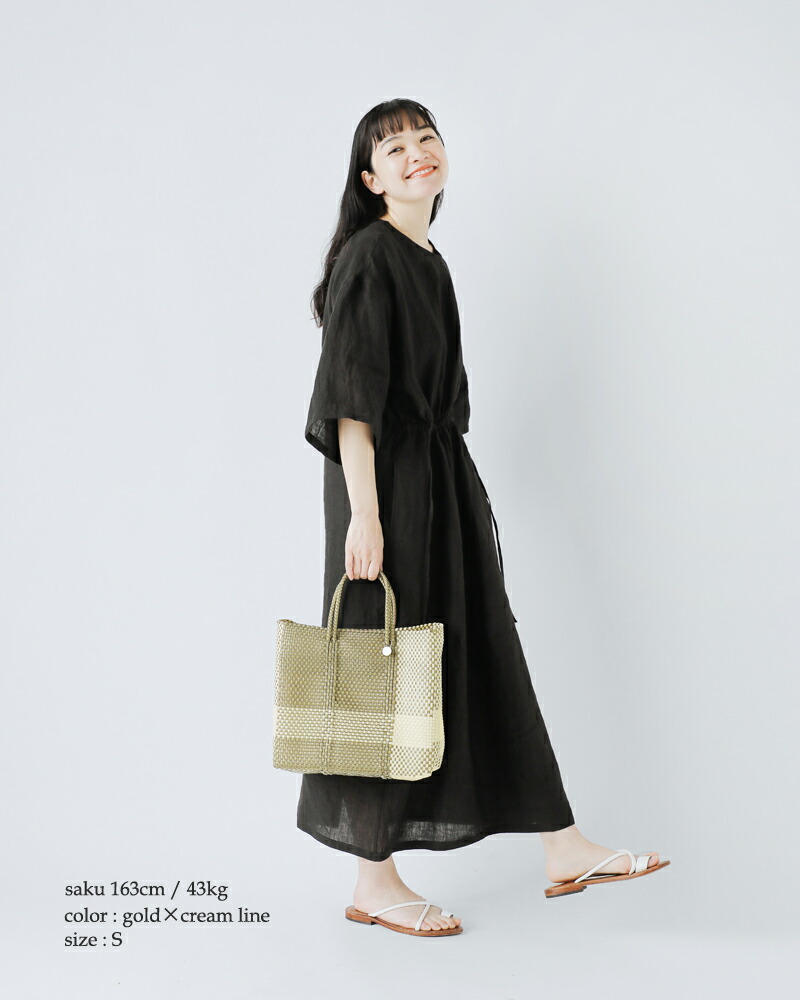 楽天市場】Letra レトラ メルカドバッグ S “CROSS LINE / MINI CHECK