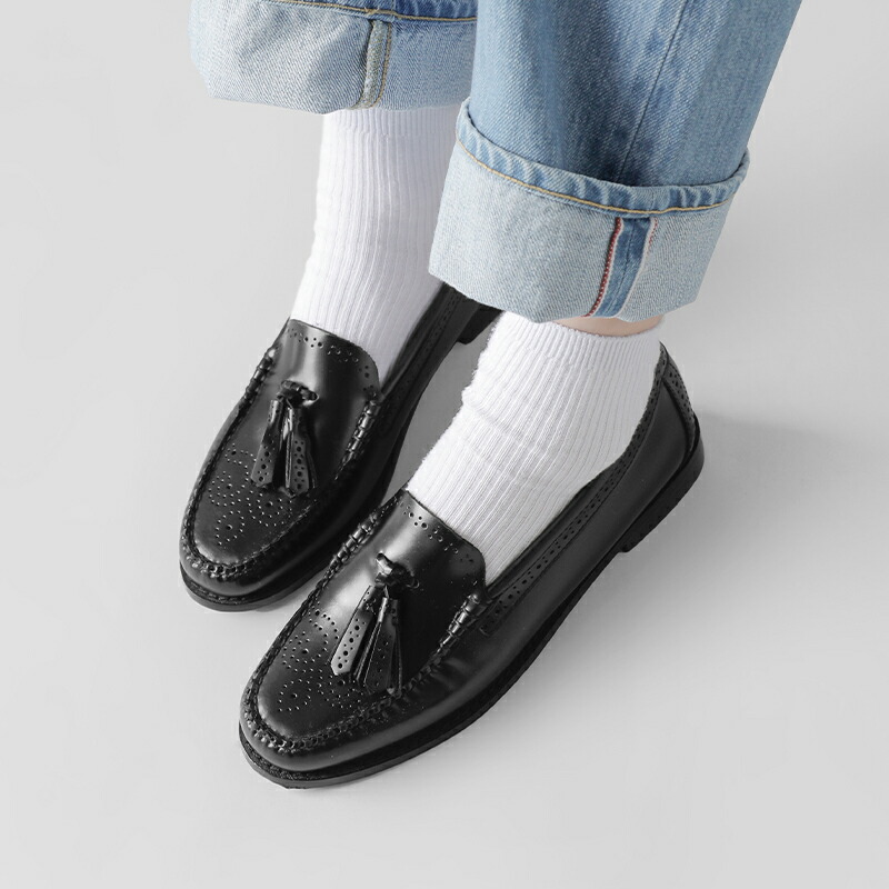 楽天市場】G.H.BASS ジーエイチバス レザー ウィングチップ タッセル