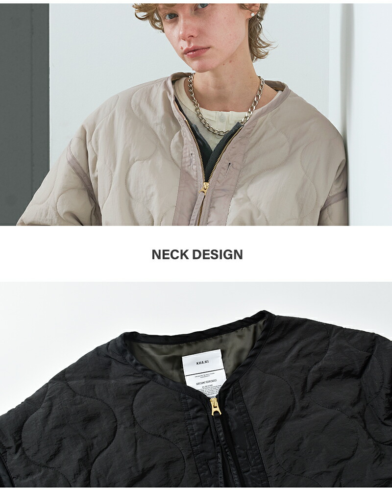 楽天市場】セール【20%OFF】kha:ki カーキ ミリタリー キルティング