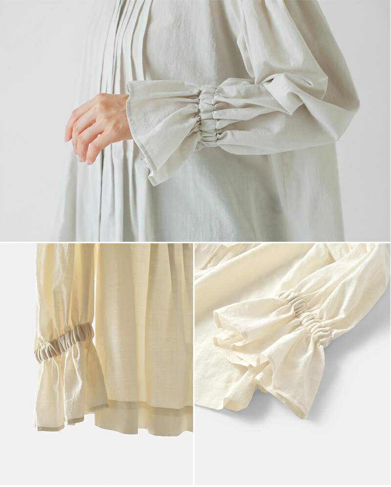 楽天市場】MAGALI マガリ コットン シルク リボンタイ ブラウス bl259