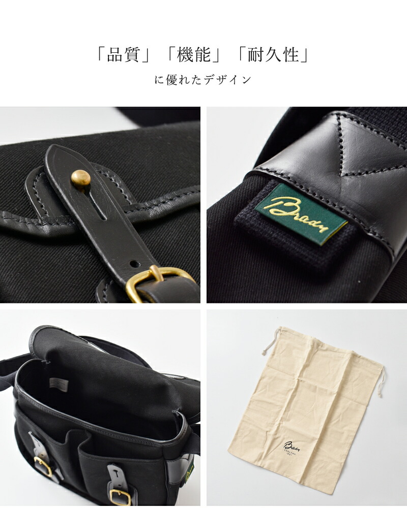 楽天市場】Brady ブレディ ツイル プリーツ ポケット ショルダーバッグ