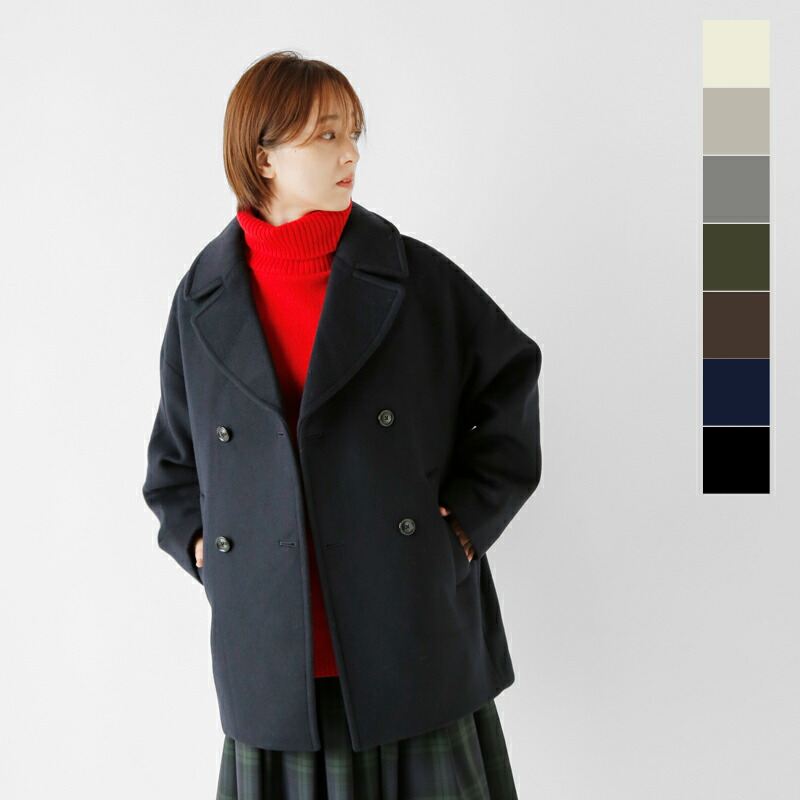 楽天市場】TICCA ティッカ ウール ピーコート tbea-242 レディース