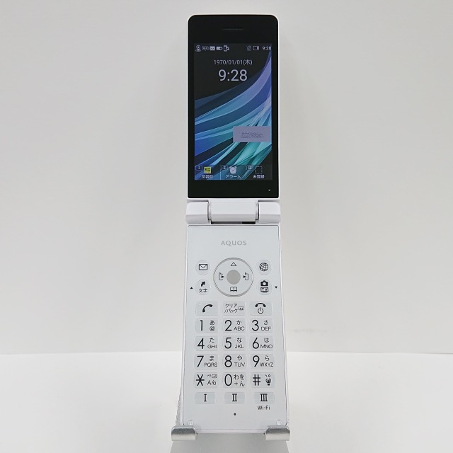 Used] AQUOS ケータイ3 805SH ホワイト 【公式通販】