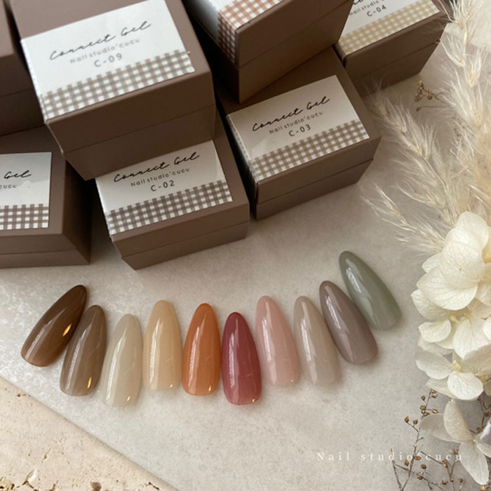 楽天市場】【10色セット】 Nail studio *cucu コラボカラー コネクト