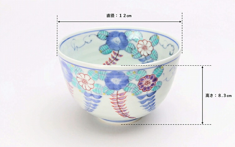 伊万里 特大寸 丼鉢 三つ組 径37cm 明治四十四年新調】美品 伊万里