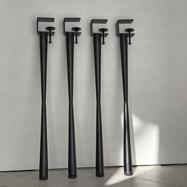 楽天市場】Constriction 4本set クランプ アイアンレッグ テーブル脚