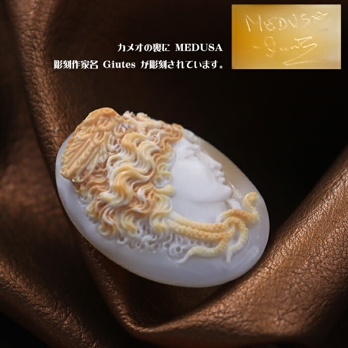 楽天市場】シェルカメオルース【Medousa メドゥーサ】ジュテス氏