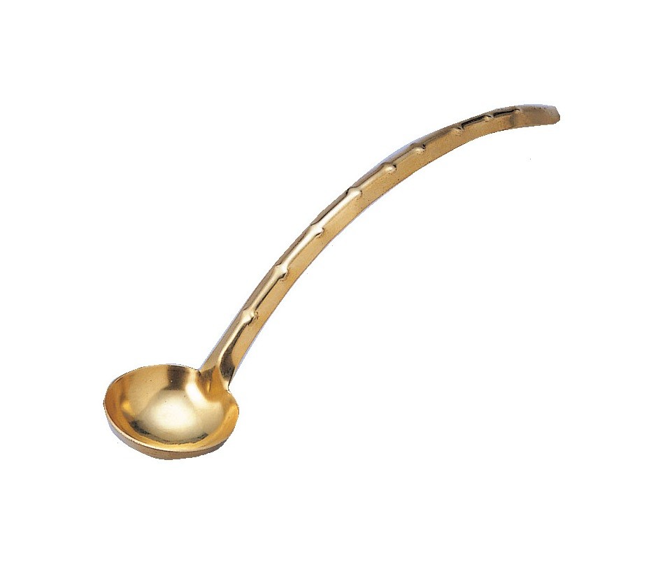 楽天市場】水さじ 25mm直径 真鍮製 【 日本画 水墨画 スプーン