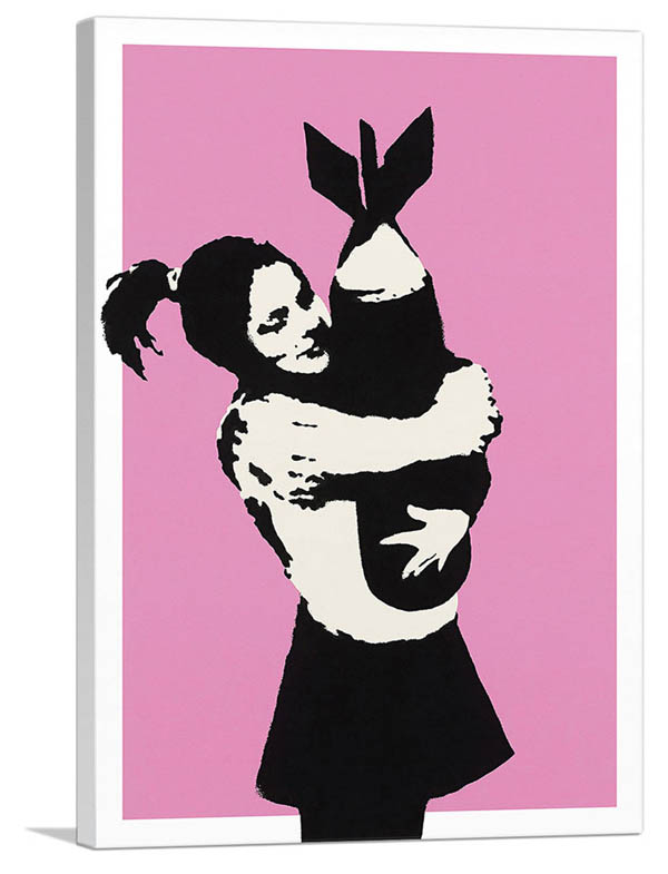楽天市場】【スーパーSALE10%OFF】バンクシー アートパネル BANKSY