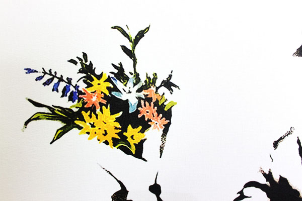 楽天市場】【スーパーSALE10%OFF】バンクシー アートパネル BANKSY