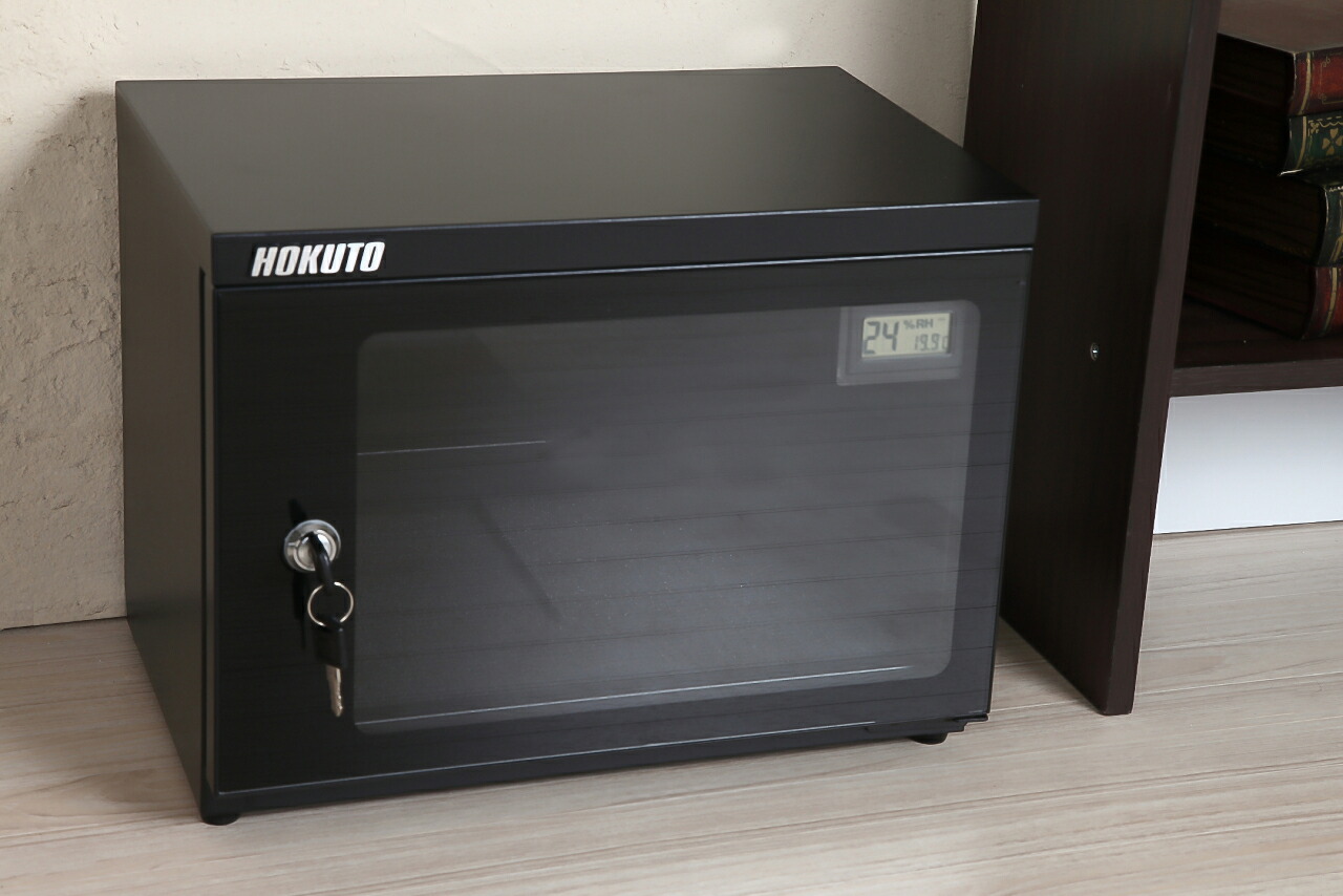 楽天市場】HOKUTO｜防湿庫 ・ドライボックス・HS-25Lキャビネット