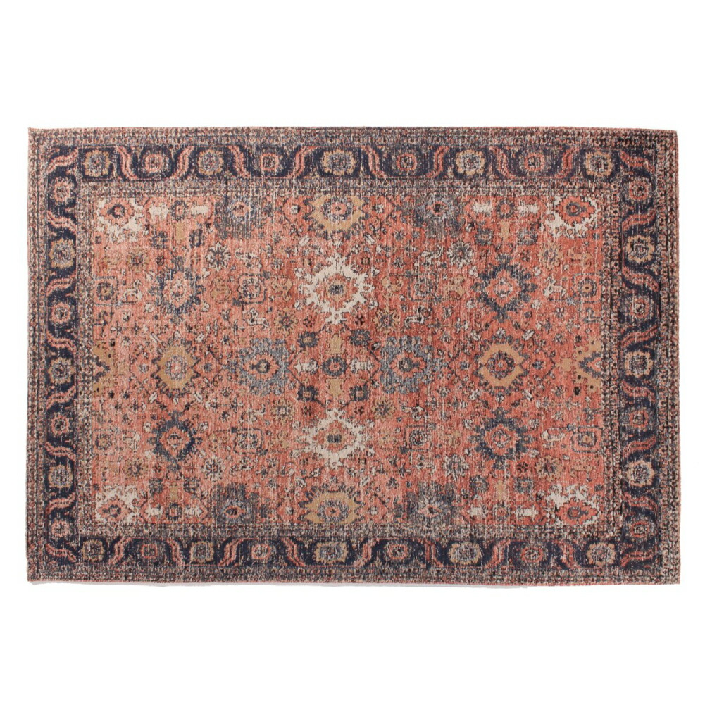 楽天市場】【即納】ラグ ラグマット 140×200cm キリム柄 綿100％ 薄い