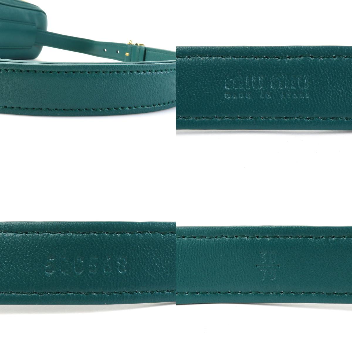 楽天市場】ミュウミュウ MIUMIU ウエストバッグ ベルトポーチ レザー