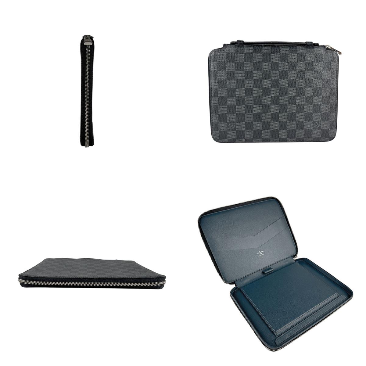 ルイヴィトン ダミエ グラフィット エテュイ・iPadケース N60033 楽天