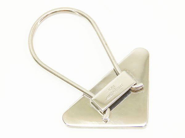 楽天市場】【美品】プラダ PRADA トライアングル ロゴ バッグチャーム