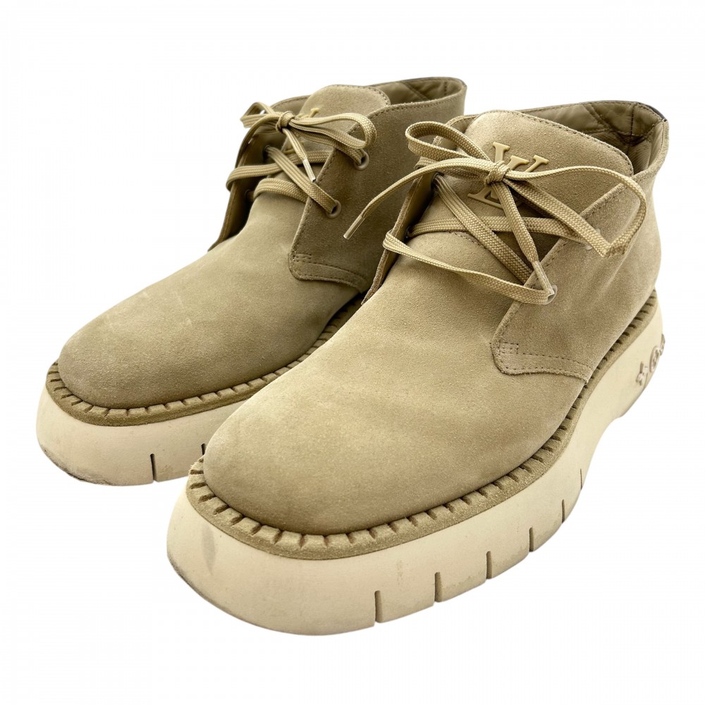 楽天市場】スエード ショートブーツ（ブランドルイ・ヴィトン）の通販