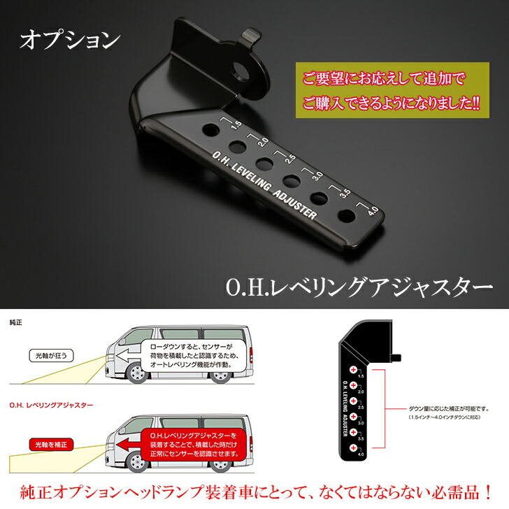 楽天市場】【玄武 -Genb-】ローダウンセット 1インチから2.5インチまで