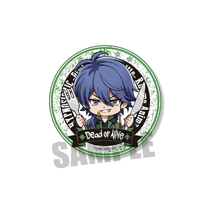 楽天市場】ヒプノシスマイク バッジ 有栖川帝統の通販