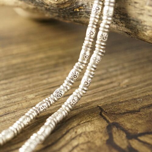 楽天市場】カレンビーズシルバーネックレスネックレス/ロング