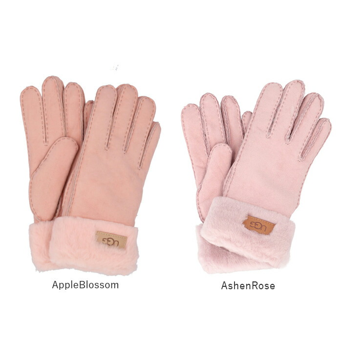 楽天市場】UGG 手袋 レディース 通販 革 シープスキン 折り返し 防寒