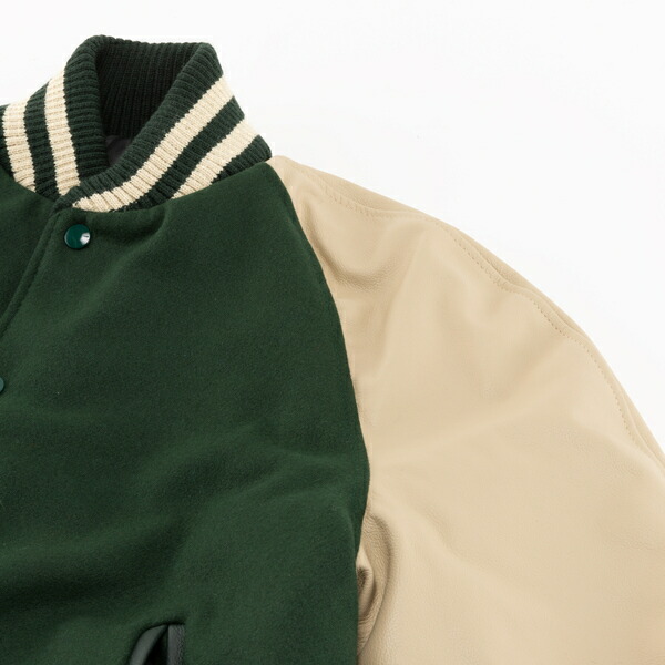 楽天市場】[10%OFF]【HEWITT】(ヒューイット) Stadium Jacket raglan