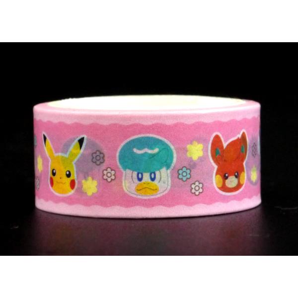 楽天市場】マスキングテープ ポケモンB 1.5cm×長さ3m (100円ショップ