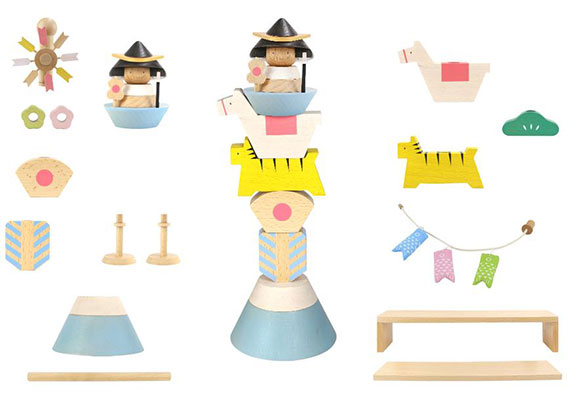 楽天市場】プーカのたんたんご 【620-060】五月人形 つみき Puca 徳永