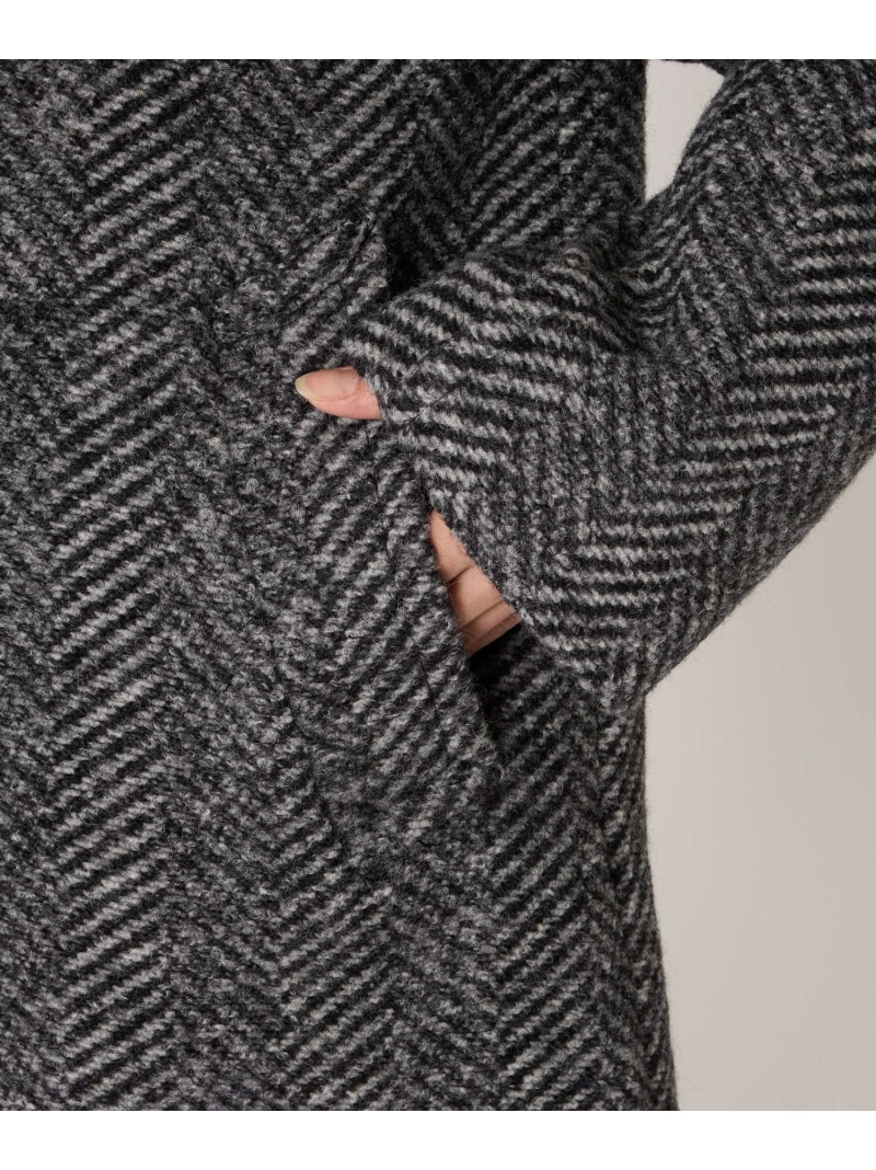 楽天市場】【SALE／30%OFF】ヘリンボーンミドルコート BABYLONE