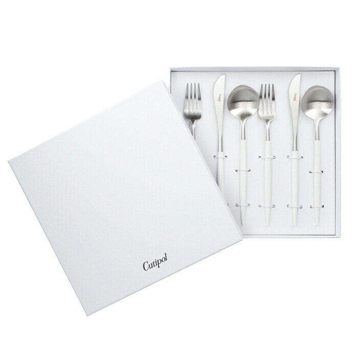 楽天市場】クチポール カトラリー ゴア ディナーセット カトラリー 6点