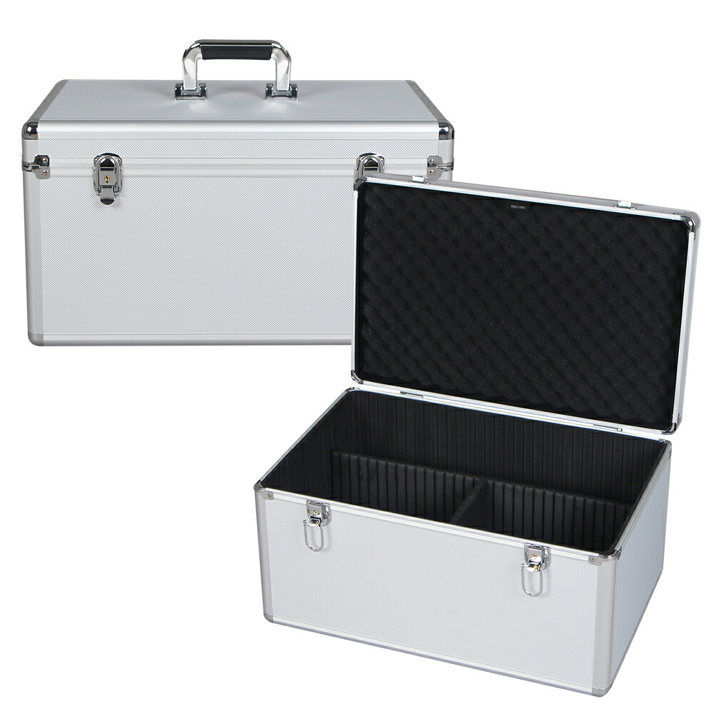 楽天市場】アルミケース 鍵付き 中型 工具ボックス アルミボックス