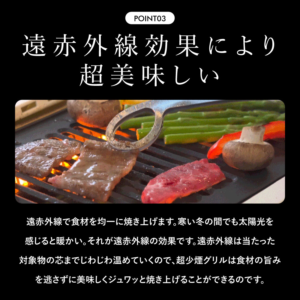 楽天市場】超少煙グリル glamp グランプ 正規品 減煙 焼肉グリル GLAMP