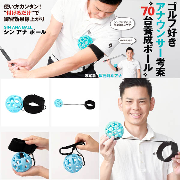 楽天市場】SIN ANA BALL シン アナ ボール 練習器具 ゴルフ スイング