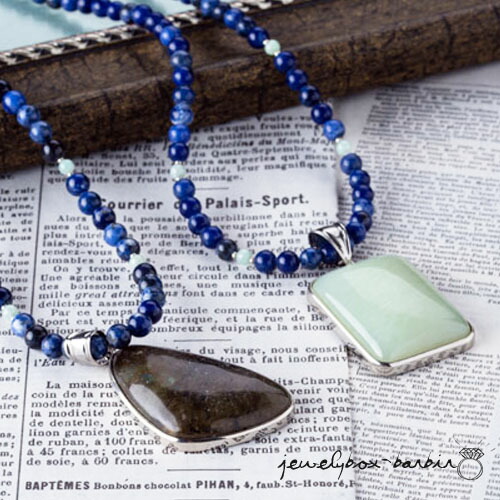 楽天市場】天然 ひすい ネックレス ラブラドライド ジェイド ソーダ