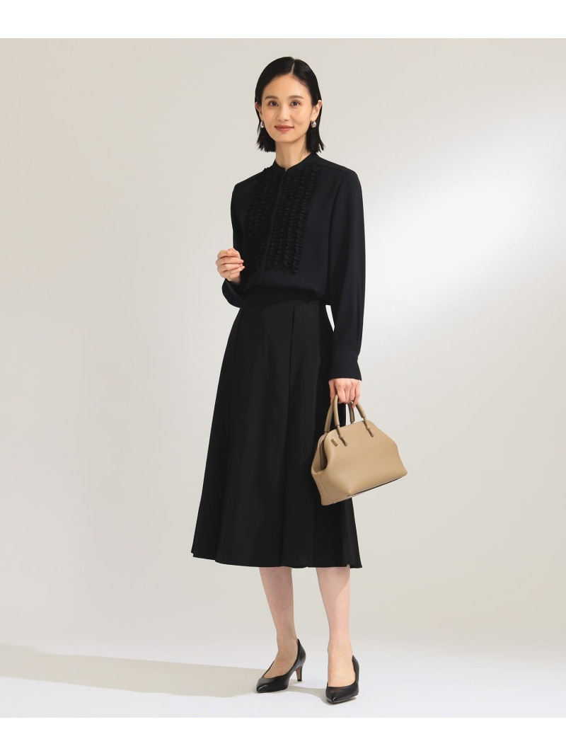 楽天市場】【手洗い可能】ジョーゼット フリルブラウス* ビームス