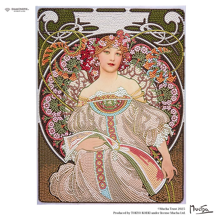 楽天市場】ダイヤモンドフィックス ミュシャ-MUCHA-アートコレクション