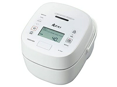 楽天市場】東芝 真空圧力IHジャー炊飯器（5.5合炊き）ホワイトTOSHIBA